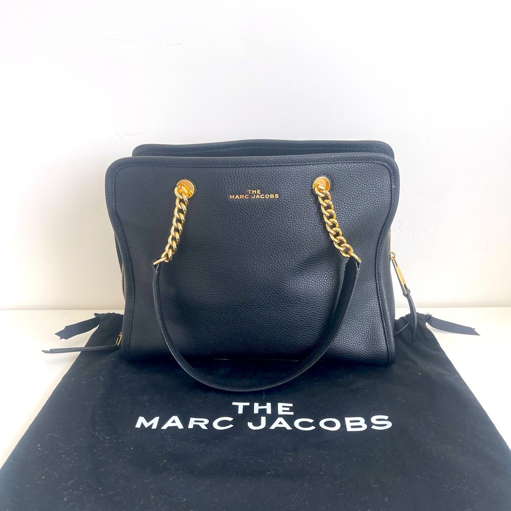 Marc Jacobs Tote with Gold Chain Handles